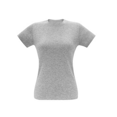 Camiseta feminina cinza em vários tamanhos