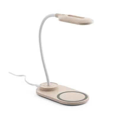 Amora Brindes - Luminária de mesa com carregador wireless