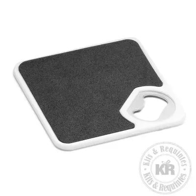 Porta copos em ABS com abridor