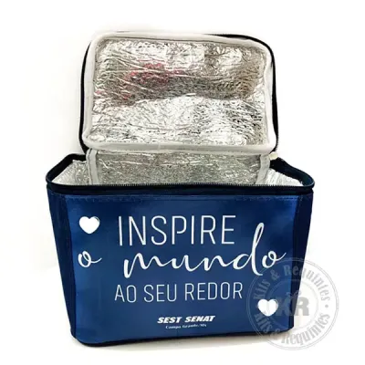 Frasqueira térmica Azul