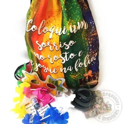 Kit folião personalizado