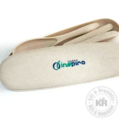 Conjunto de 3 talheres 