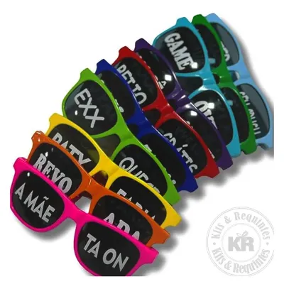 Óculos de sol personalizado cores a escolher