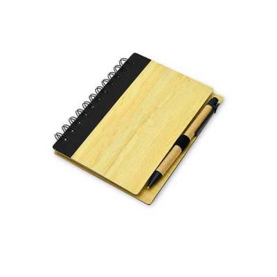 Bloco Promocional com capa de Bambu