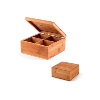 Caixa de chas personalizada para brindes