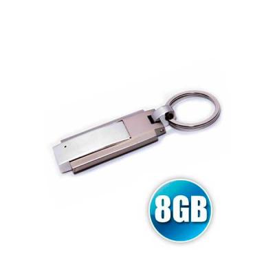 No Ato Brindes - Pen drive 8GB Chaveiro de Metal