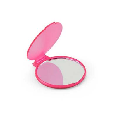 Espelho de Maquiagem Rosa Personalizado