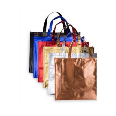 Sacola TNT Metalizada Para Brindes Personalizada