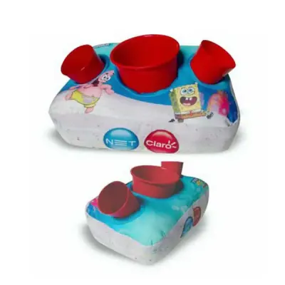 Almofadas de Pipocas com copo