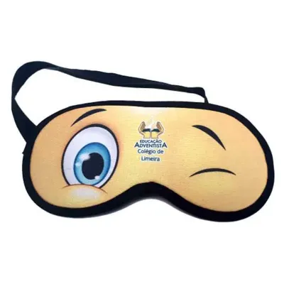 Máscara de Dormir com impressão serigrafia