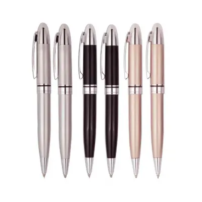 Conjunto caneta e lapiseira metal
