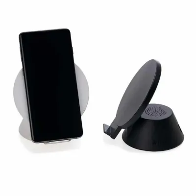 Caixa de som com carregador por indução