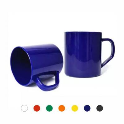 Caneca plástica azul