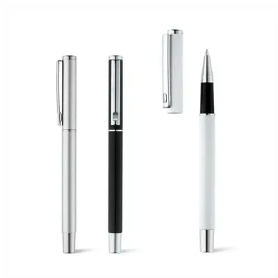 Caneta Roller de Alumínio Personalizada