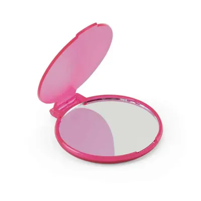 Espelho para maquiagem rosa