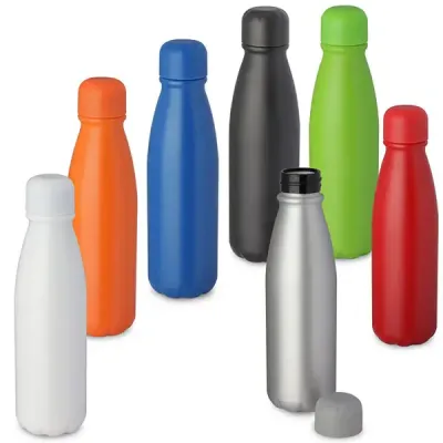Garrafa em alumínio - opções de cores