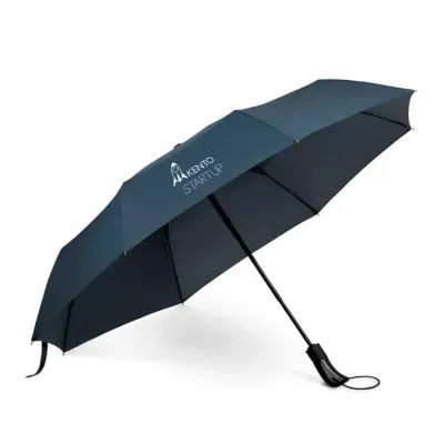 Guarda-chuva dobrável com pega revestida em borracha