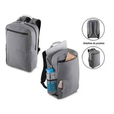Mochila para notebook - cinza
