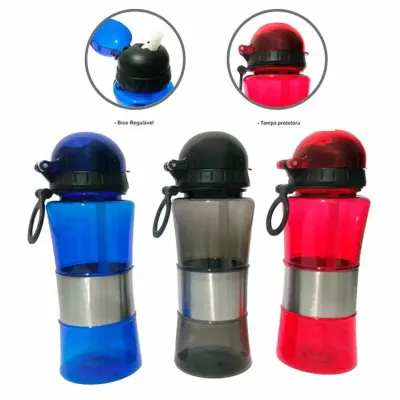 Squeeze Semi Metal Tampa Retrátil 400ml 1