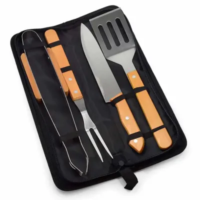 Kit para Churrasco com 4 Peças 1