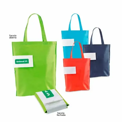 Sacola Dobrável em Non-woven: 80 g/m² 1