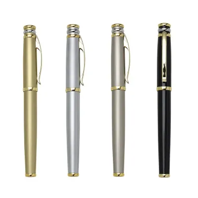 Caneta de Metal Roller com Tampa 1
