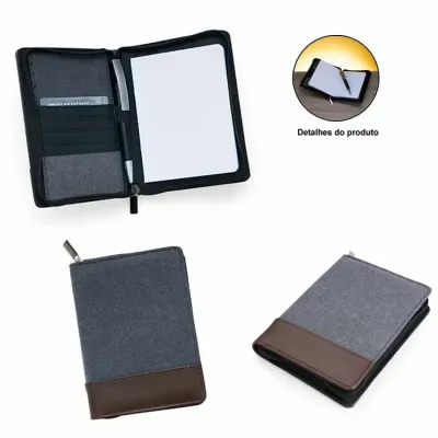 Bloco de Anotações com Suporte para Caneta 1