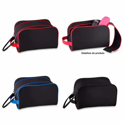 Necessaire em Poliéster 300 com Fechamento em Cursor Duplo 1