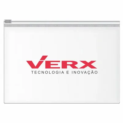 Pasta Zip Zap PVC Cristal 36,5x26cm 1