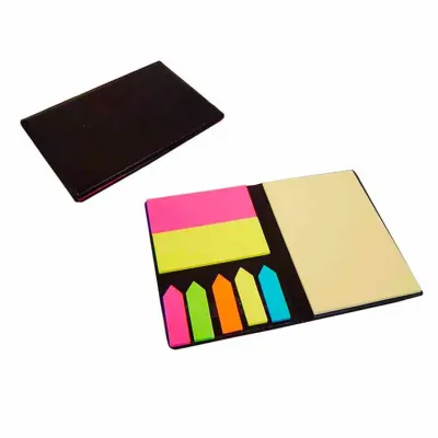 Bloco de Anotações em Sintético com Post It 1