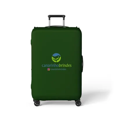 Capa de mala verde personalizada