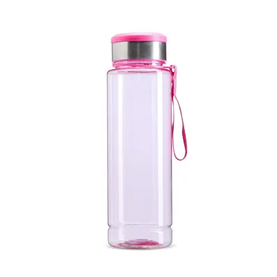 Garrafa Plástica Rosa Porta-comprimido 