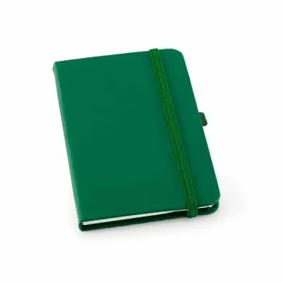 Caderneta personalizada na cor verde