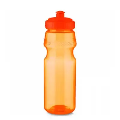 Squeeze plástico laranja 750ml personalizado 