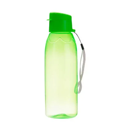 Garrafa plástica verde personalizada 700ml