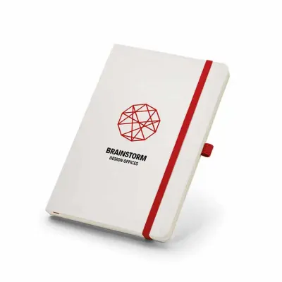 Caderneta Personalizada com elástico colorido
