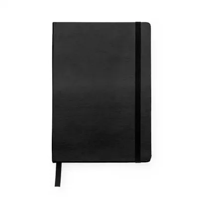 Caderneta personalizada na cor preto