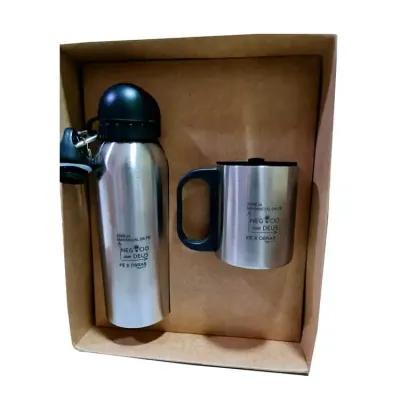 Kit Caneca e Squeeze Personalizado