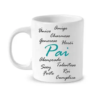 Caneca de porcelana personalizada para brinde