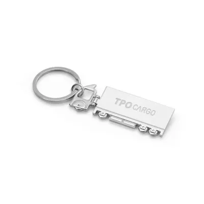 Chaveiro em metal em formato de caminhão 1
