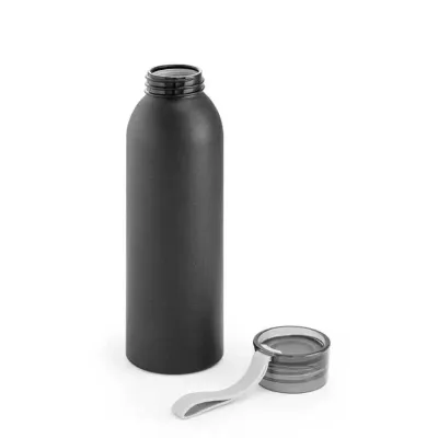 Garrafa de alumínio preto personalizada 660ml