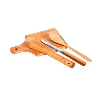 Kit Para Caipirinha Em Bambu