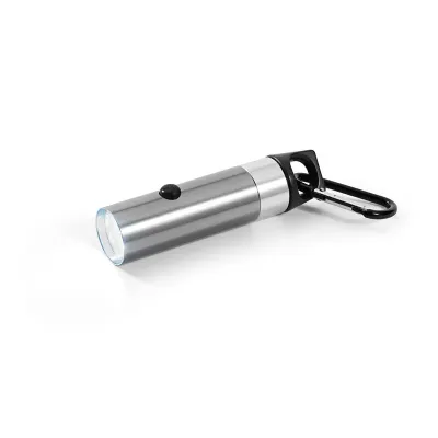 Lanterna em alumínio com 6 LEDs 