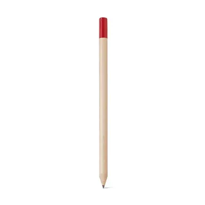 Lápis Personalizado com detalhe vermelho