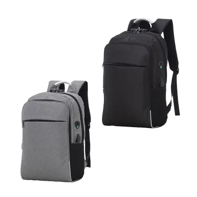 Mochilas para notebook - cinza e preta