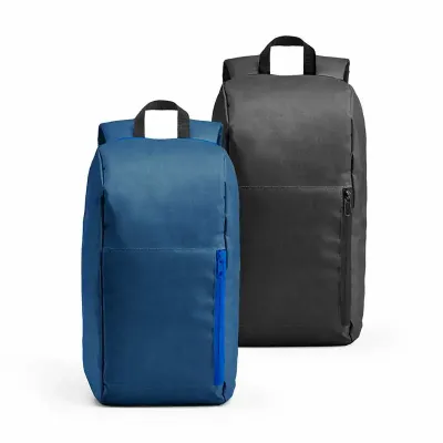 Mochila para notebook personalizada na cor azul e preto 