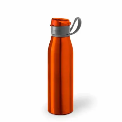 Squeeze em alumínio 650ml laranja