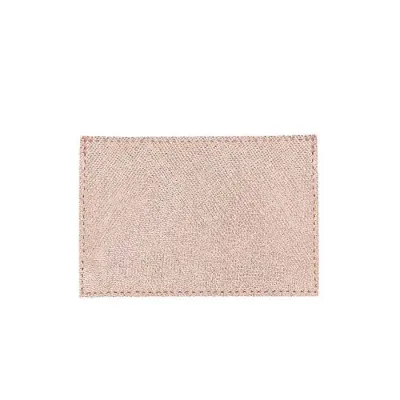 Porta-cartão rosa com design moderno