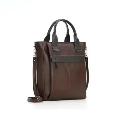 Pasta executiva com alças de mão e alça de ombro removível 