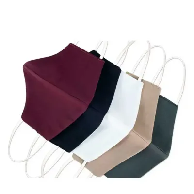 Máscara de proteção em algodão produzida em diversas cores